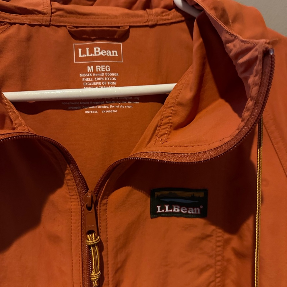 Ll Bean Pullover Jacket Medium - image 2